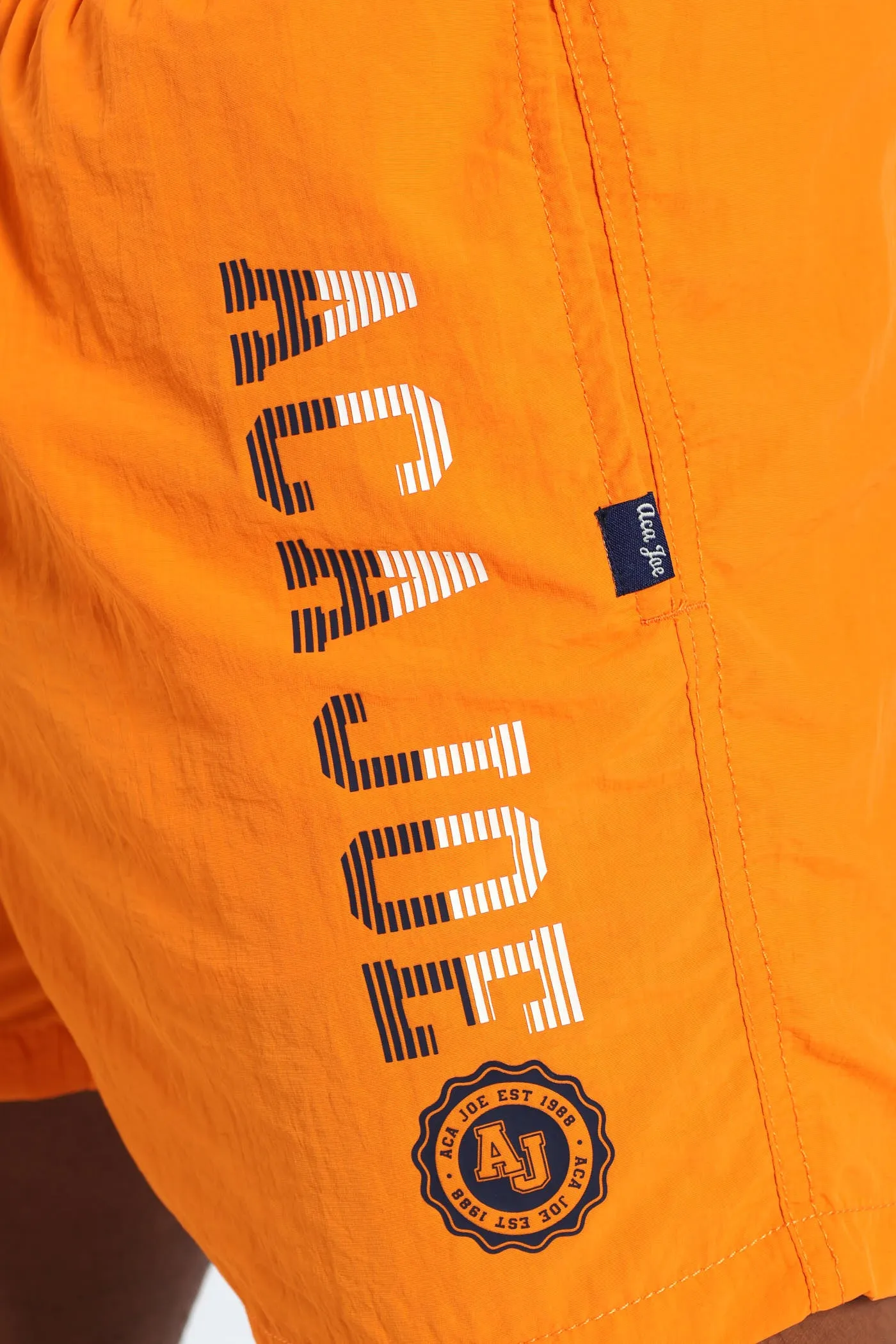 Logo Print Swim Short - Orange sold by Edgars product image thumbnail 4