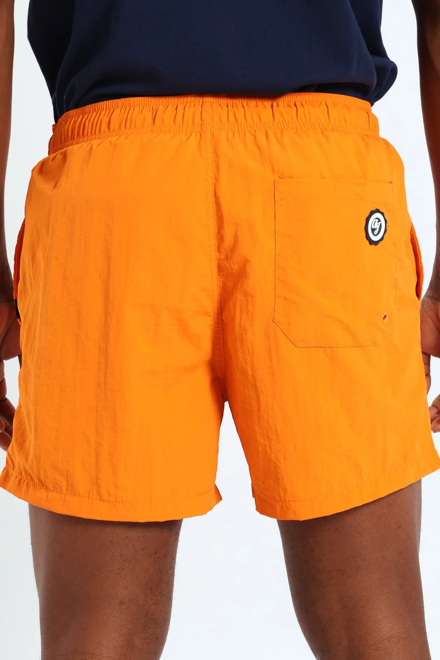 Logo Print Swim Short - Orange sold by Edgars product image thumbnail 2