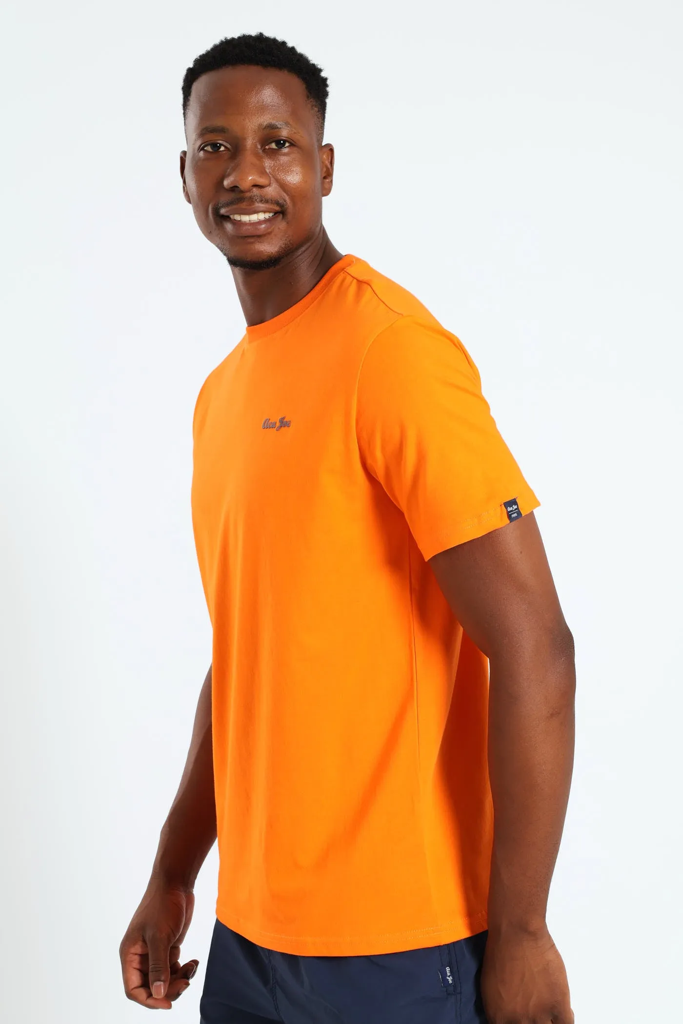 Basic Script Logo Tee - Orange sold by Edgars product image thumbnail 3