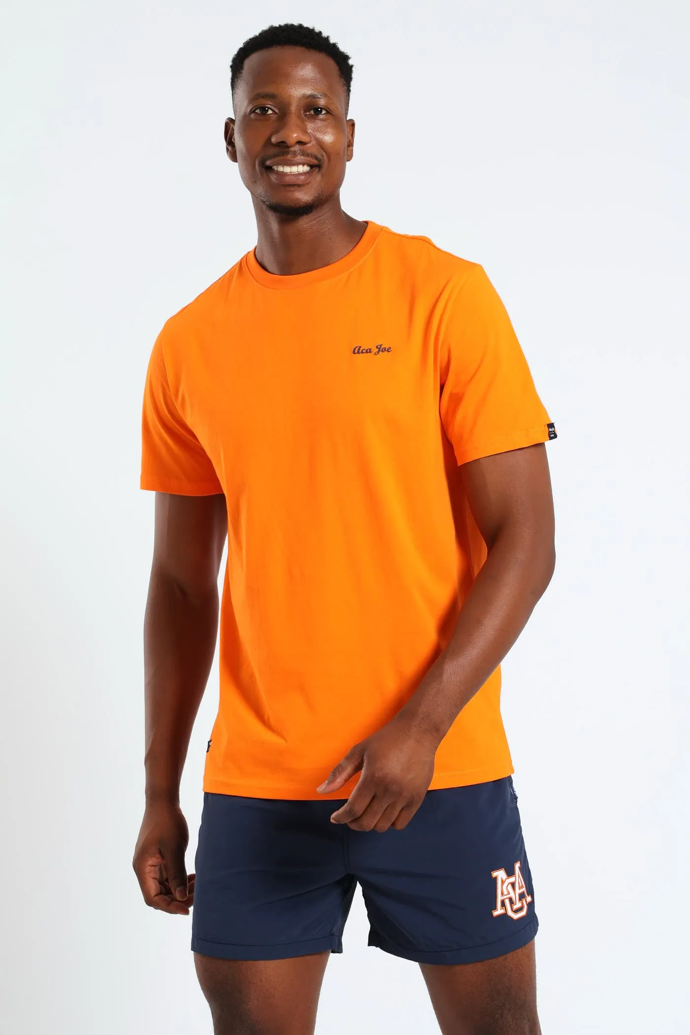Basic Script Logo Tee - Orange sold by Edgars product image thumbnail 4
