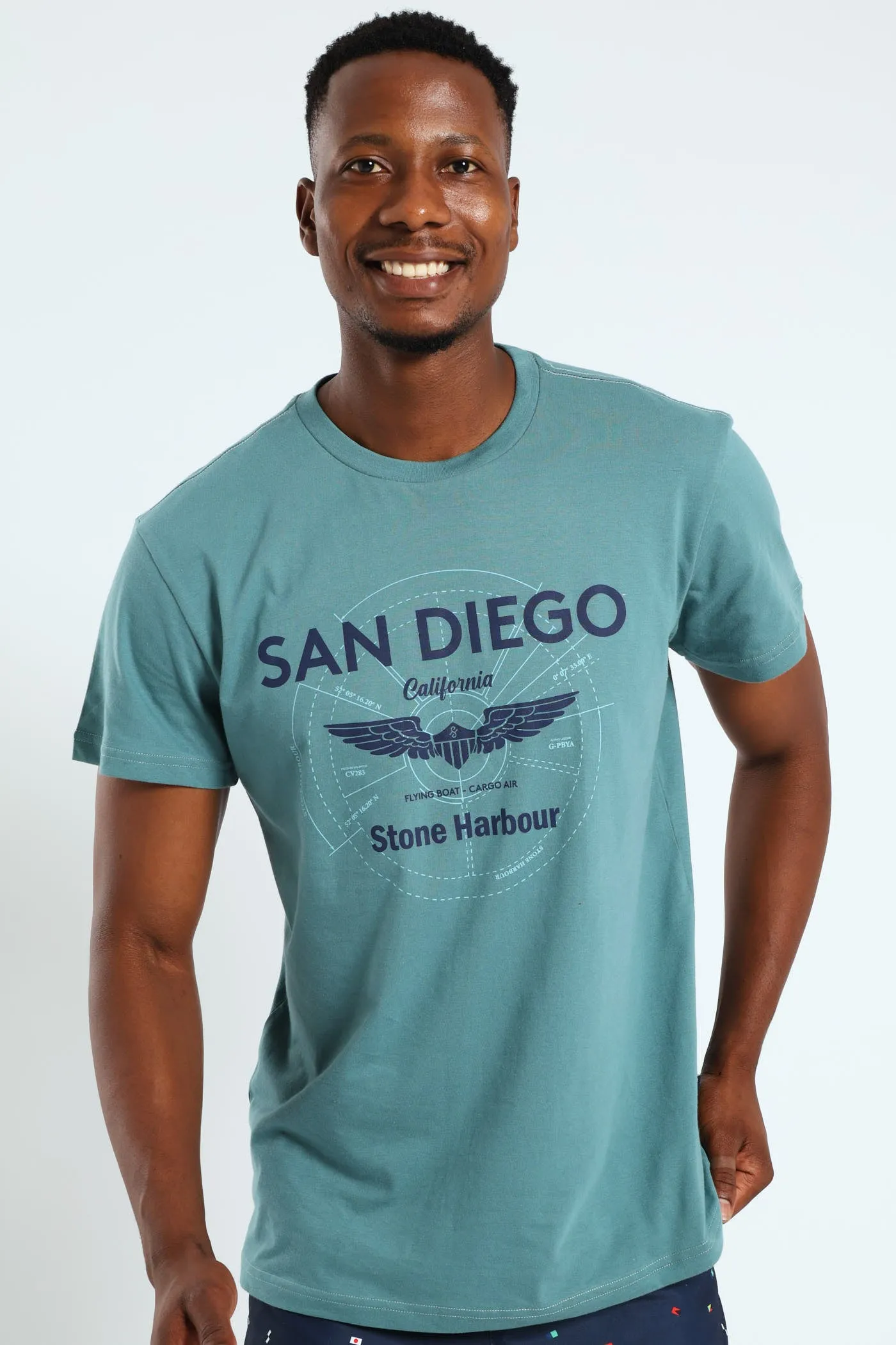 San Diego Wings Tee - Teal sold by Edgars