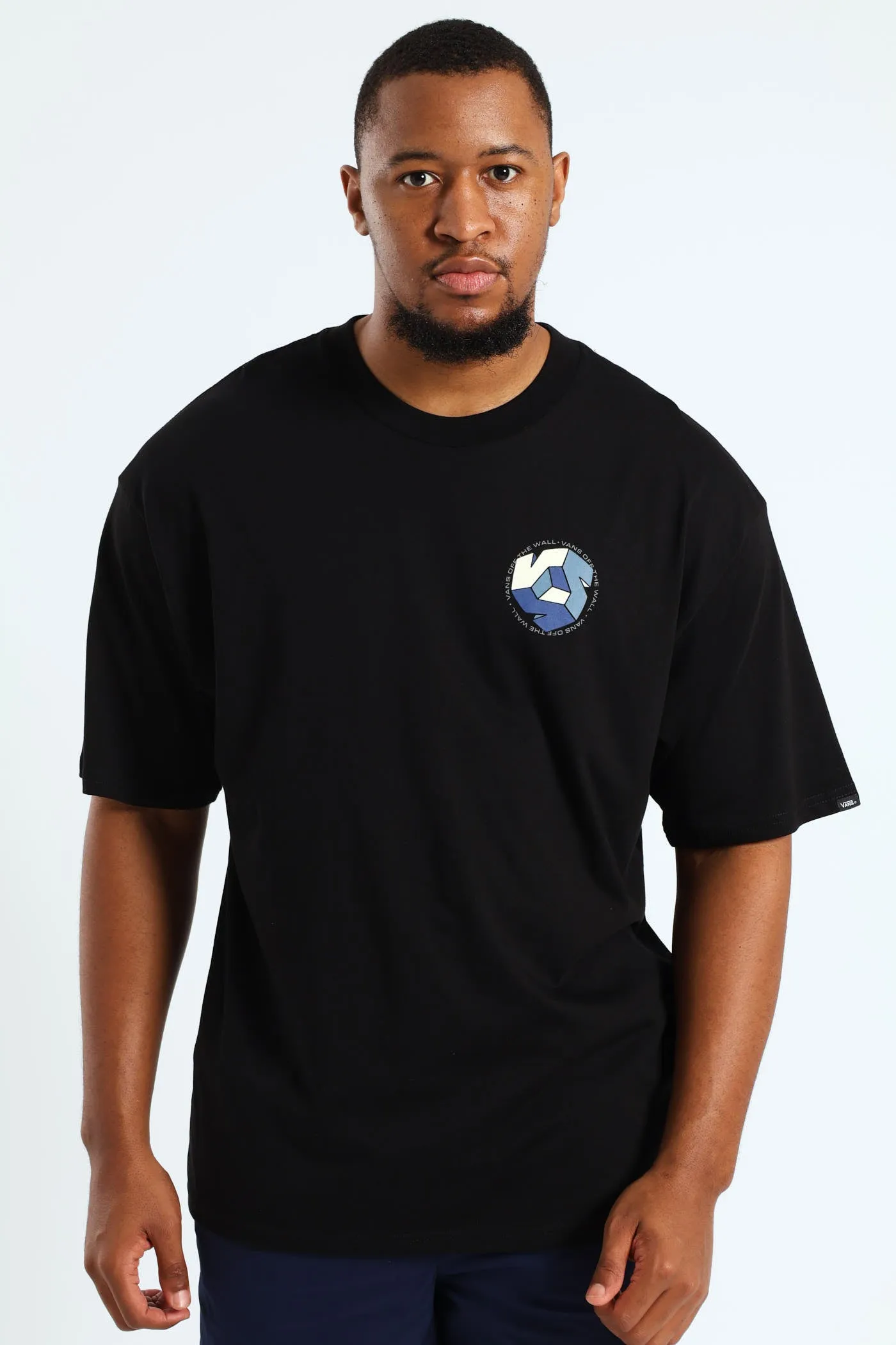 Cycle V Short Sleeve Tee - Black sold by Edgars