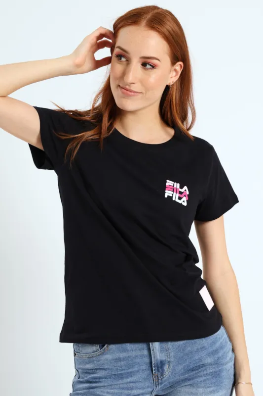 Lydia TEE - Black sold by Edgars