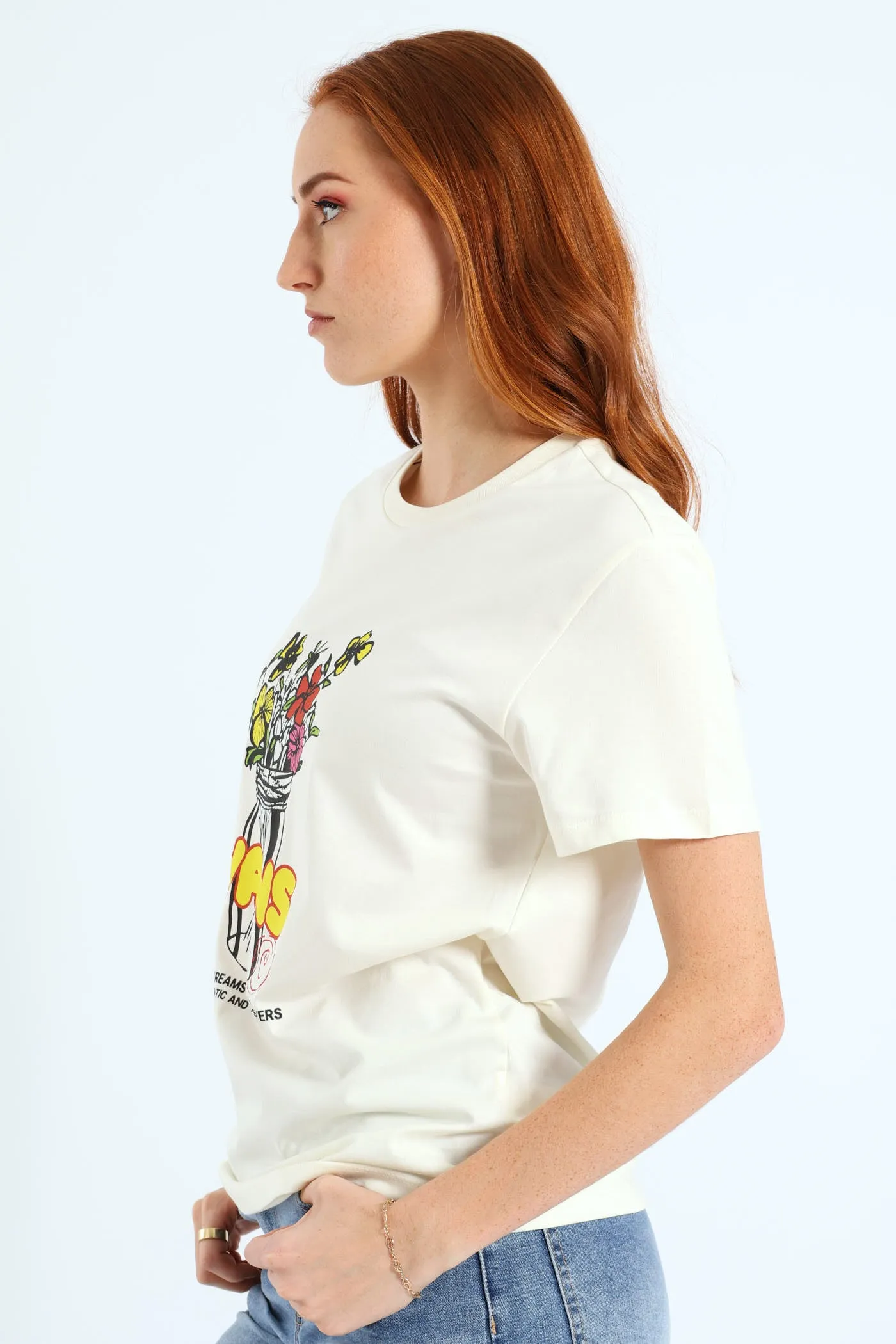 Bouquet Bff Tee - Marshmallow sold by Edgars product image thumbnail 3