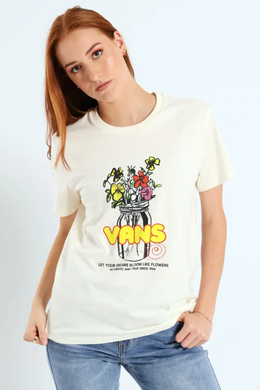 Bouquet Bff Tee - Marshmallow sold by Edgars