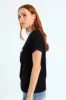 Foliage Crew Tee - Black sold by Edgars
