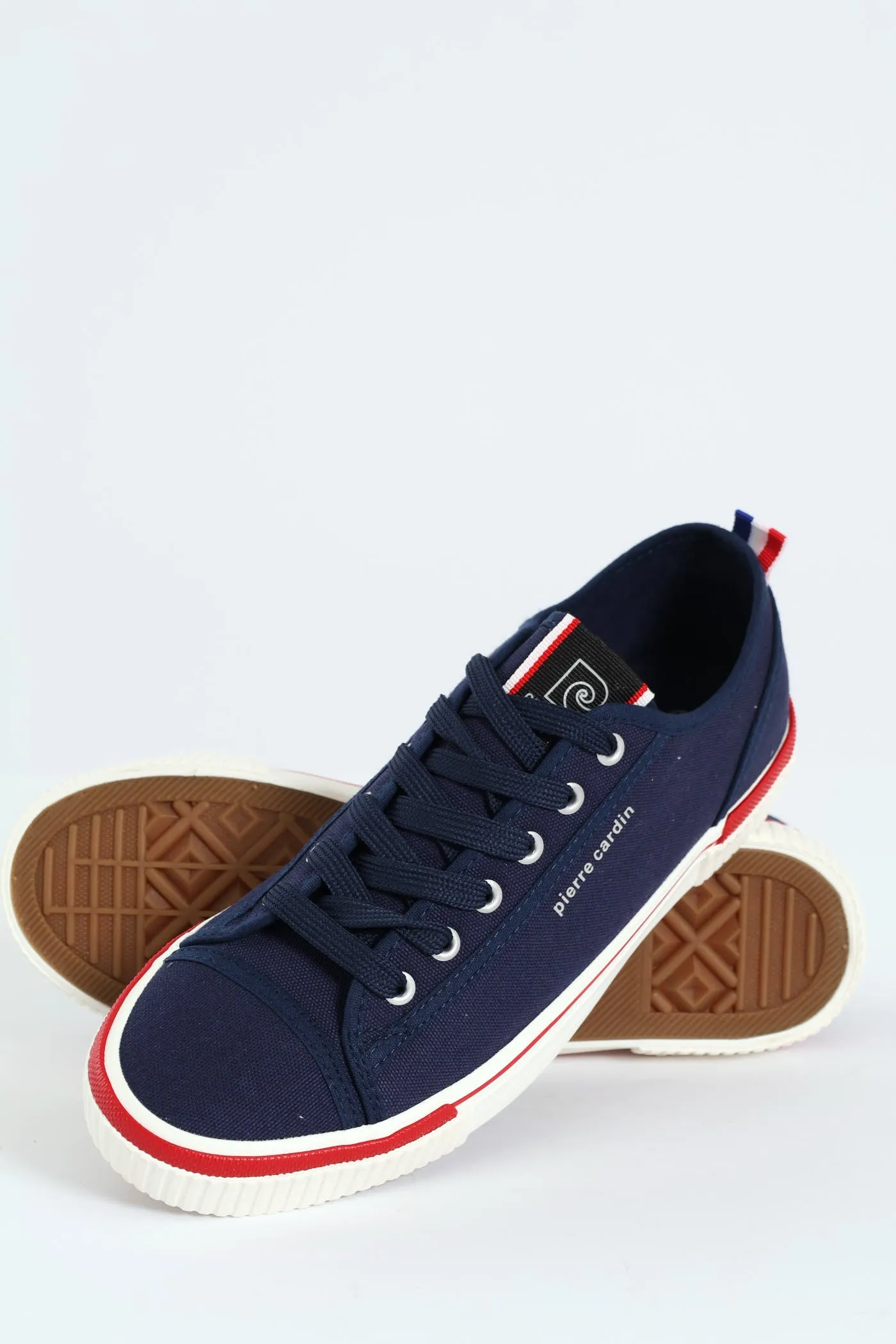 Pulse Basic Vulcanised Lace Up Sneaker - Navy/White sold by Edgars product image thumbnail 2