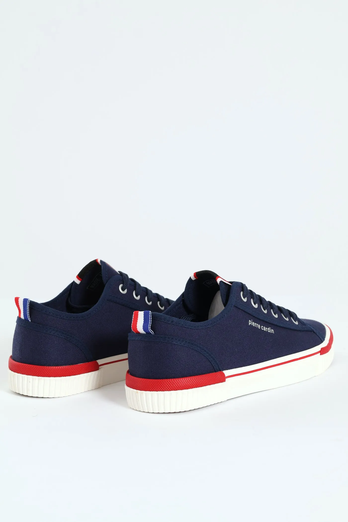 Pulse Basic Vulcanised Lace Up Sneaker - Navy/White sold by Edgars product image thumbnail 3