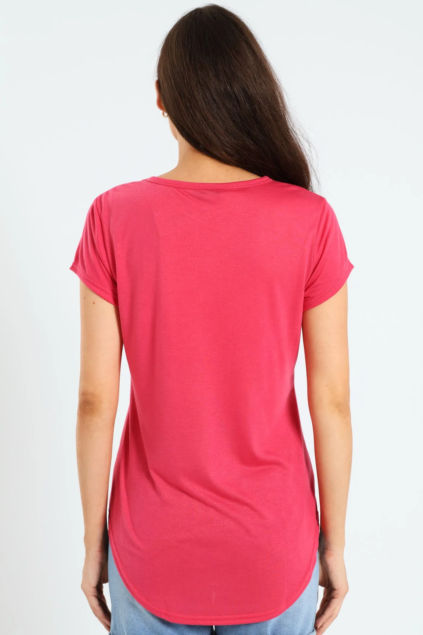 Basic Pocket Tee - Pink sold by Edgars product image thumbnail 2