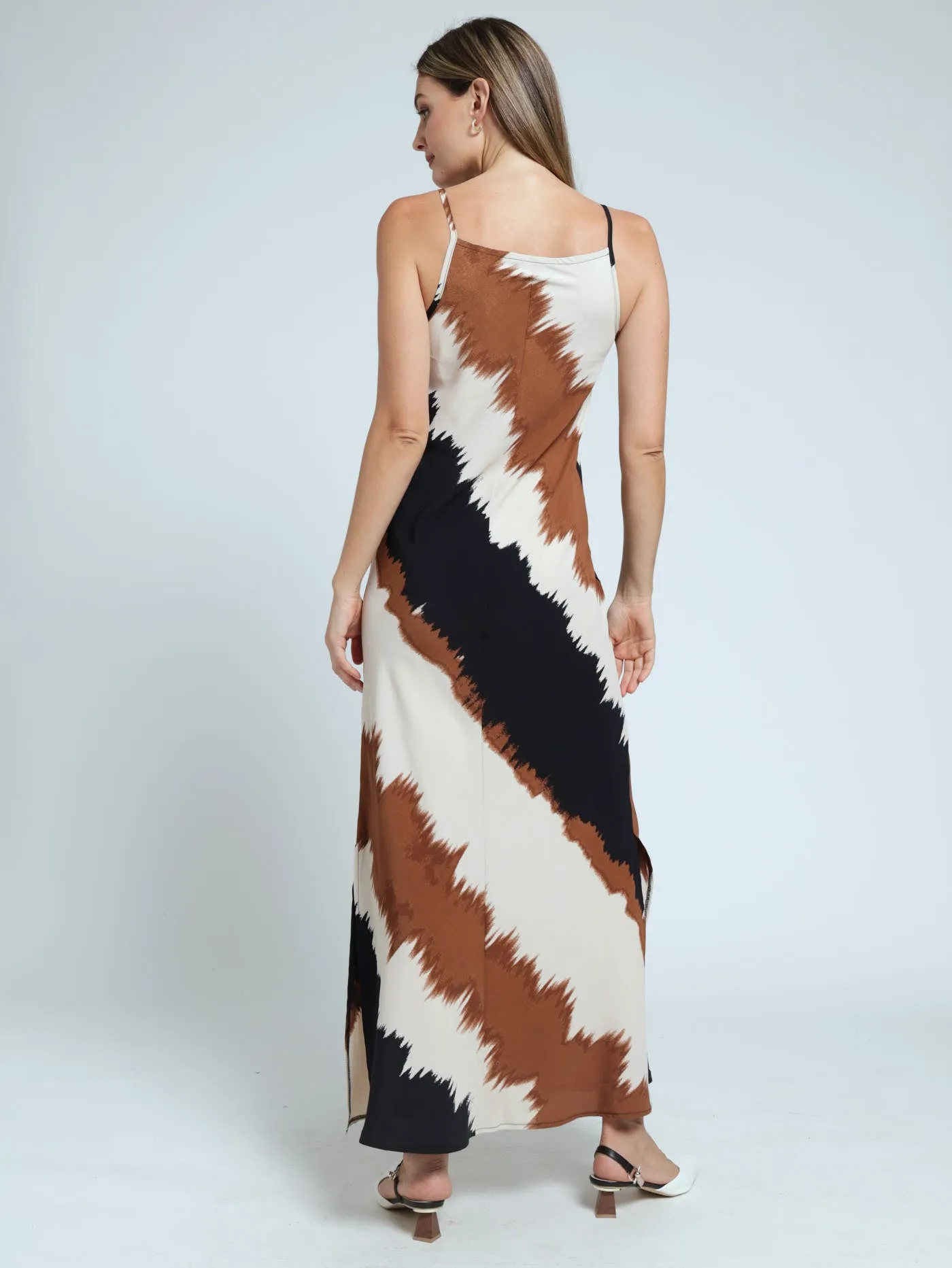 Sleeveless Maxi Slip Dress - Brown sold by Edgars product image thumbnail 3