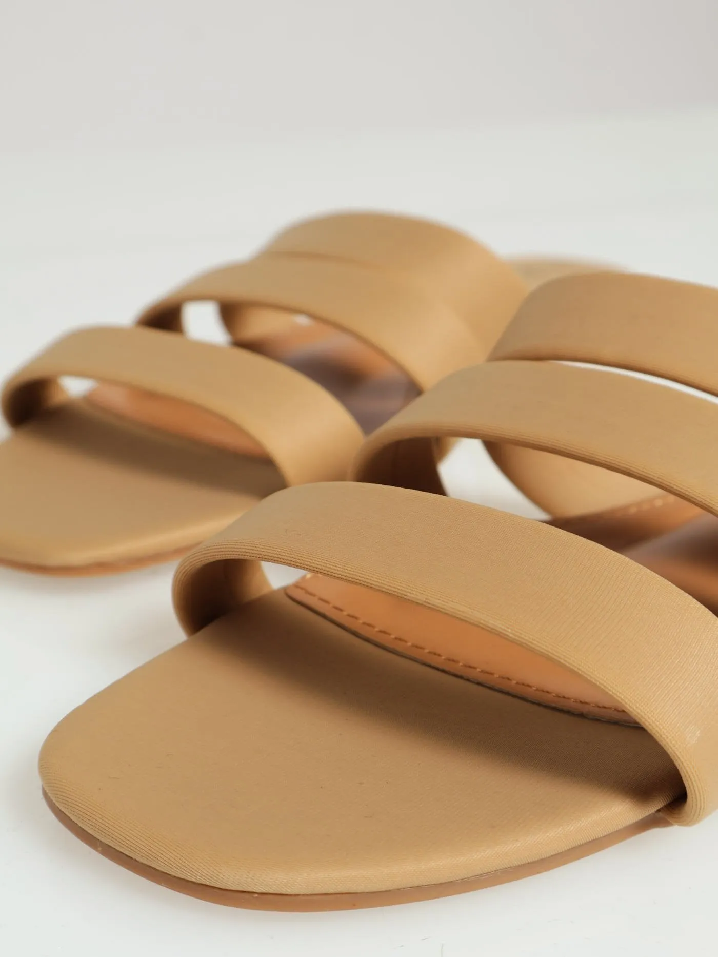 3 Strap Basic Mule Sandal - Natural sold by Edgars product image thumbnail 3