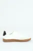 Impallaa Slim Retro Lace Up Sneaker - White sold by Edgars 