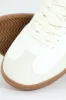 Impallaa Slim Retro Lace Up Sneaker - White sold by Edgars 