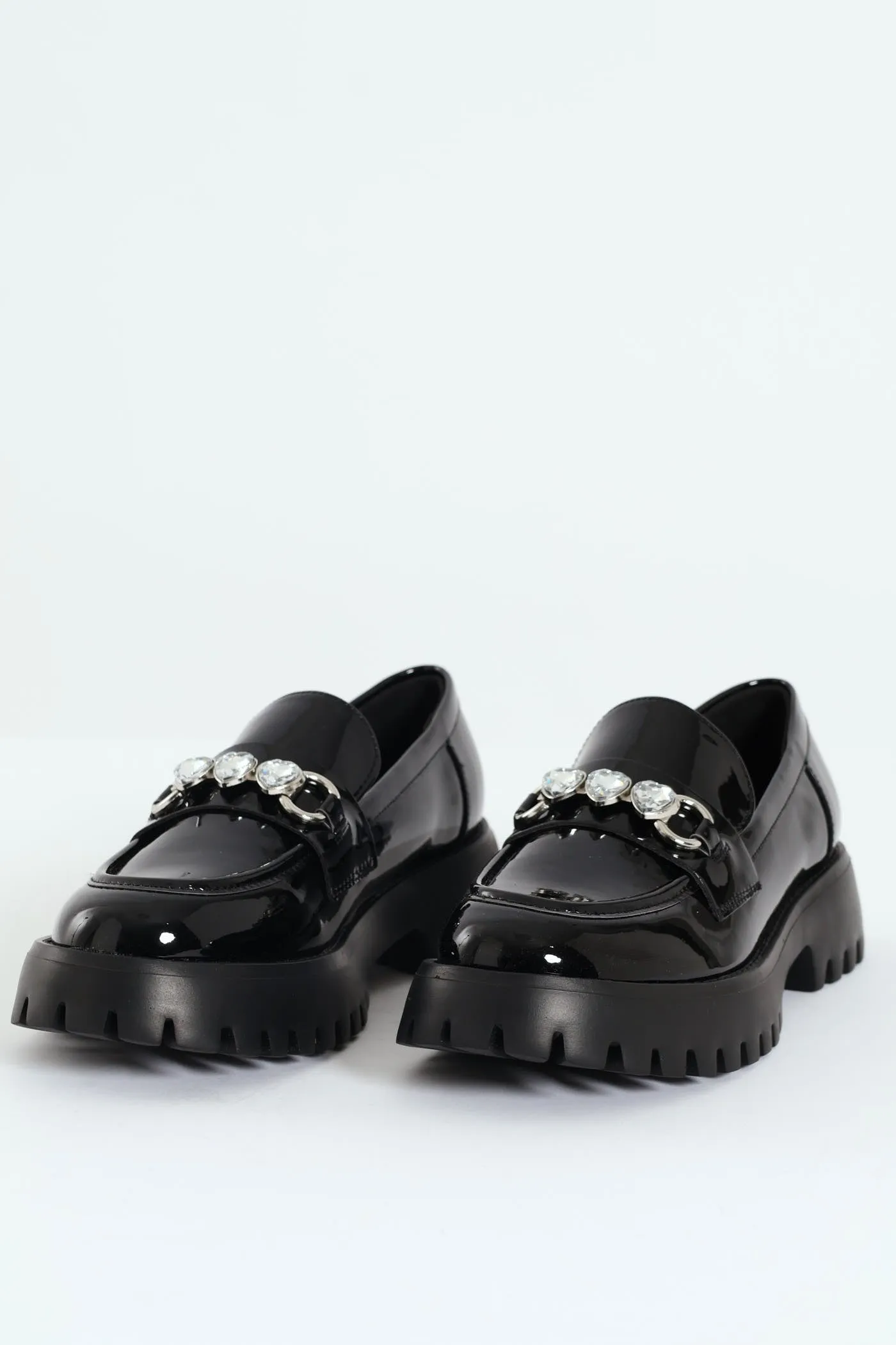 Clueless Chunky Chain Loafer - Black sold by Edgars