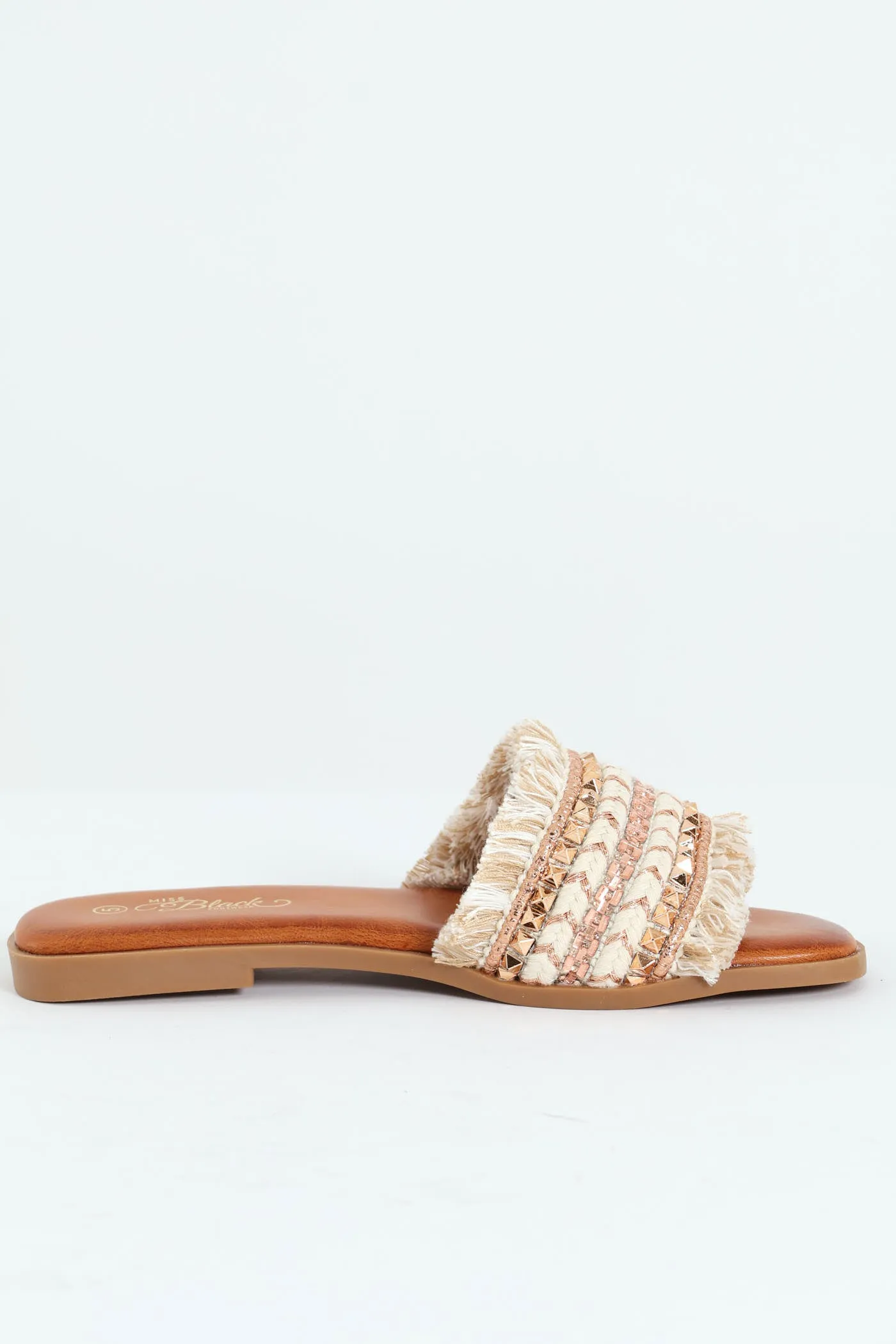 Florina 1 Textured Push In Open Mule Sandal - Beige sold by Edgars product image thumbnail 3
