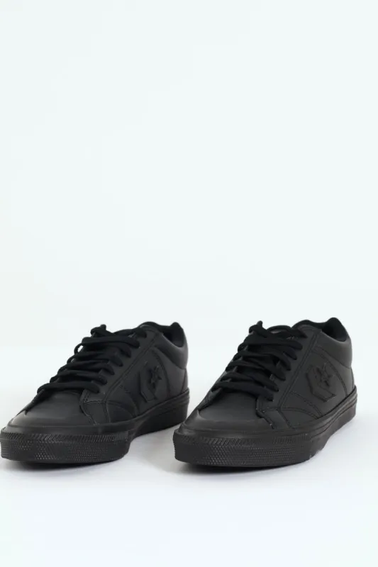 Sport Casual Court Lace Up Sneaker - Black made by Converse