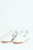 Bb480L V1 Classic Basic Lace Up Sneaker - White/Beige sold by Edgars