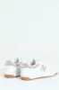 Bb480L V1 Classic Basic Lace Up Sneaker - White/Beige sold by Edgars