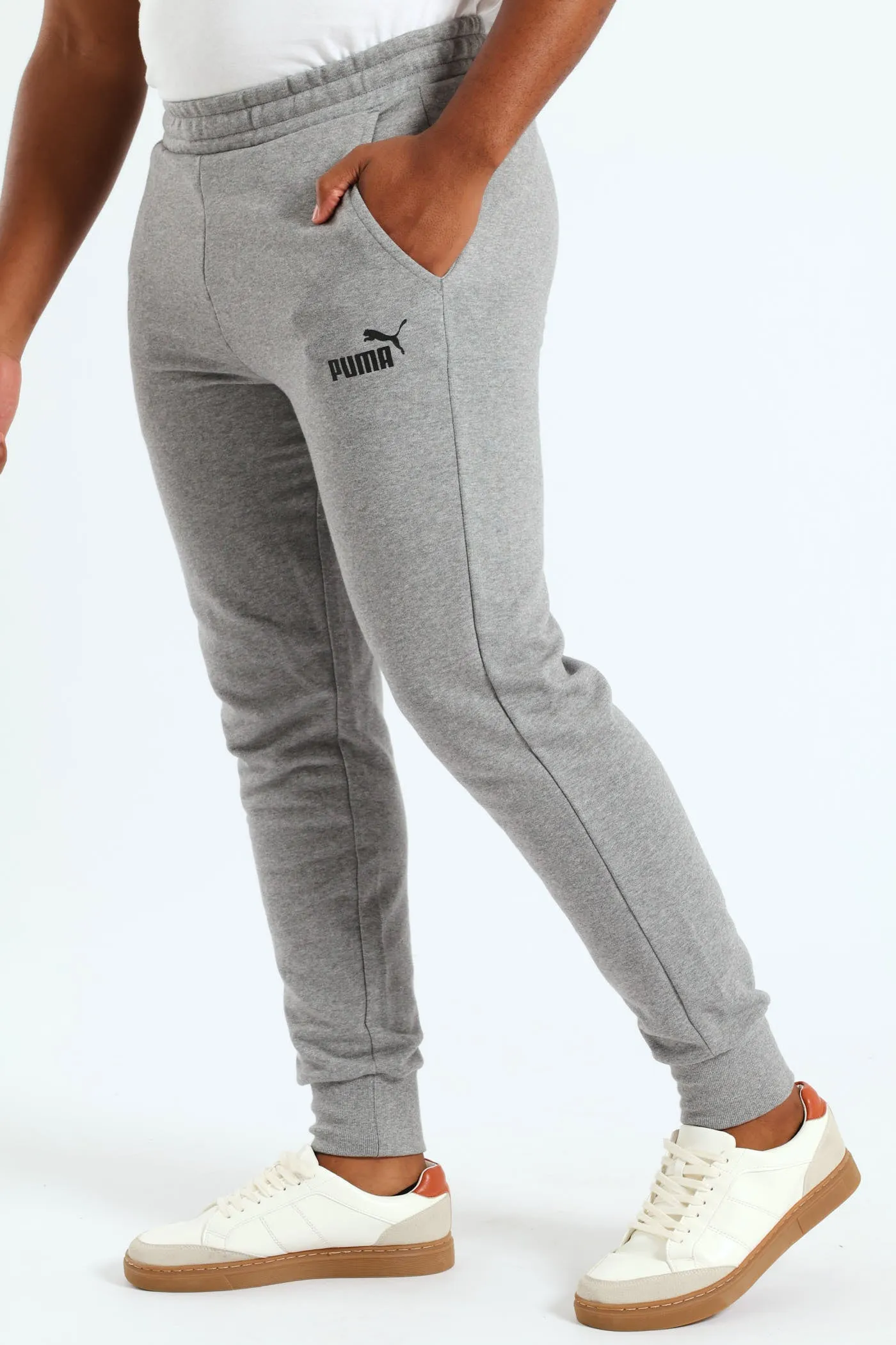Essential Slim Pants - Grey Melange sold by Edgars