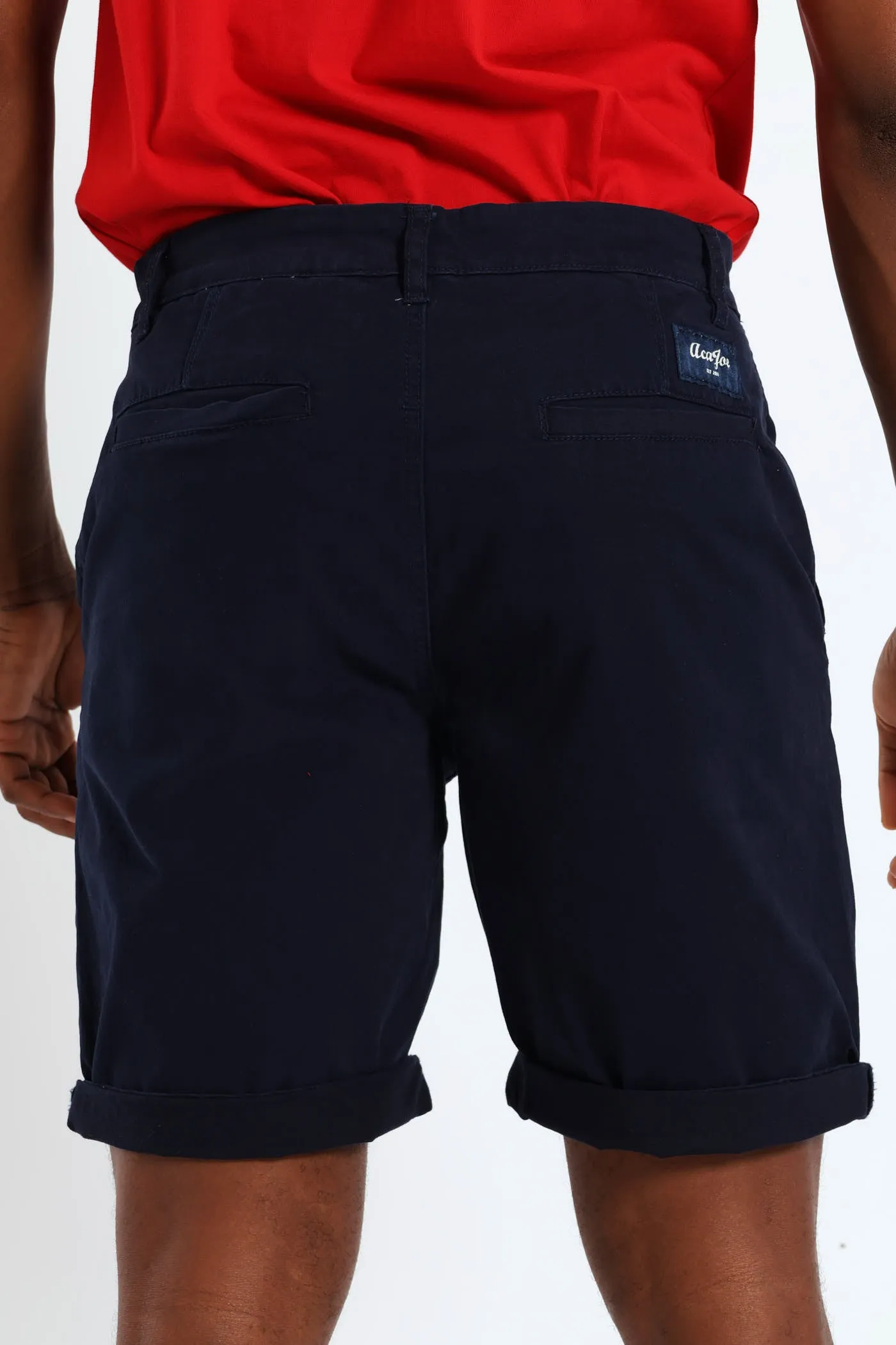 Flat Front Chino Short - Navy sold by Edgars product image thumbnail 3