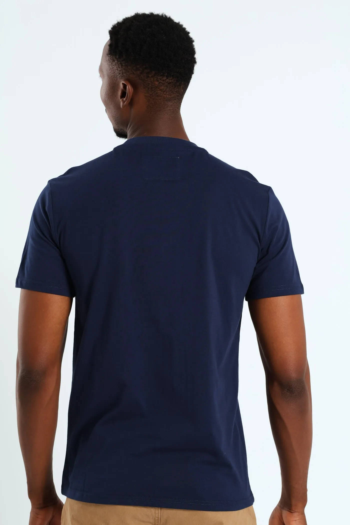 Logo Print Applique Tee - Navy sold by Edgars product image thumbnail 3