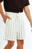 Pull On Short - Off White sold by Edgars