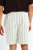 Pull On Short - Off White sold by Edgars