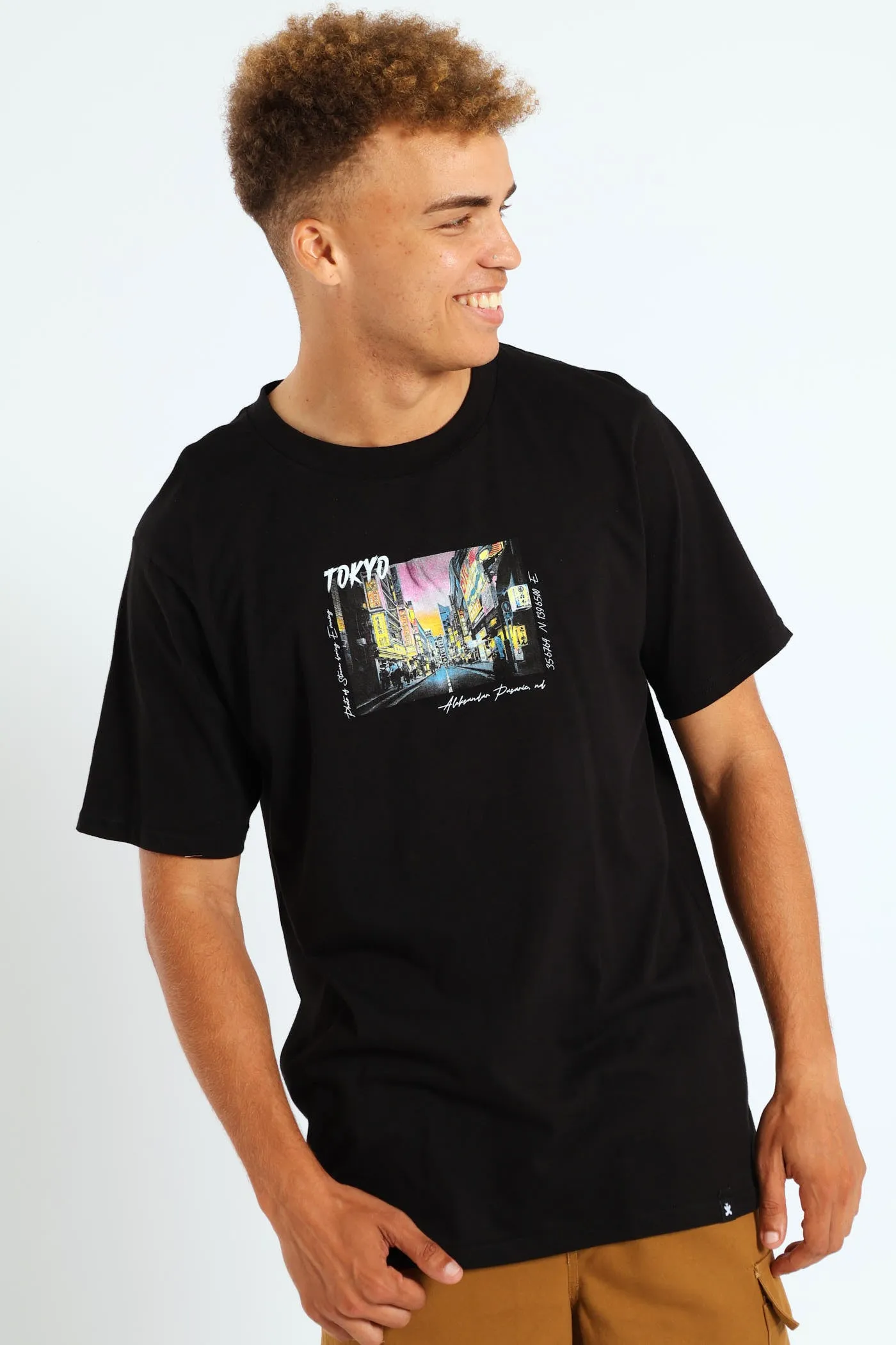 Photographic Tee - Black sold by Edgars