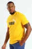 Essentials Plus 2 Tone Logo Tee - Yellow sold by Edgars