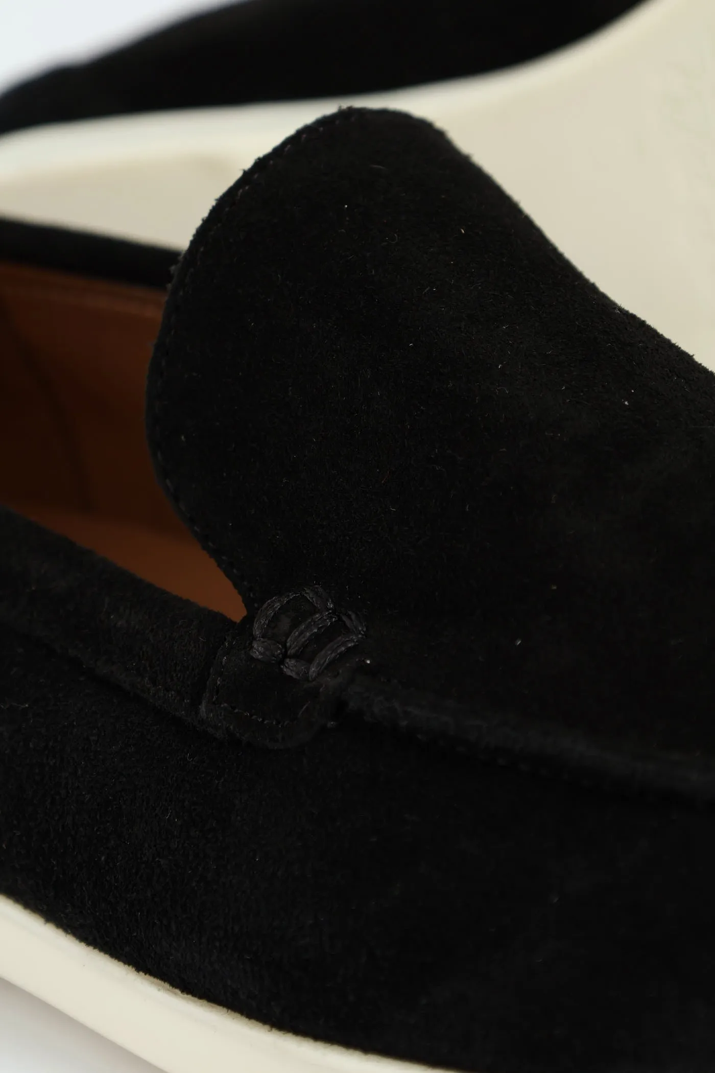 Suede Slip On Loafer - Black sold by Edgars product image thumbnail 5