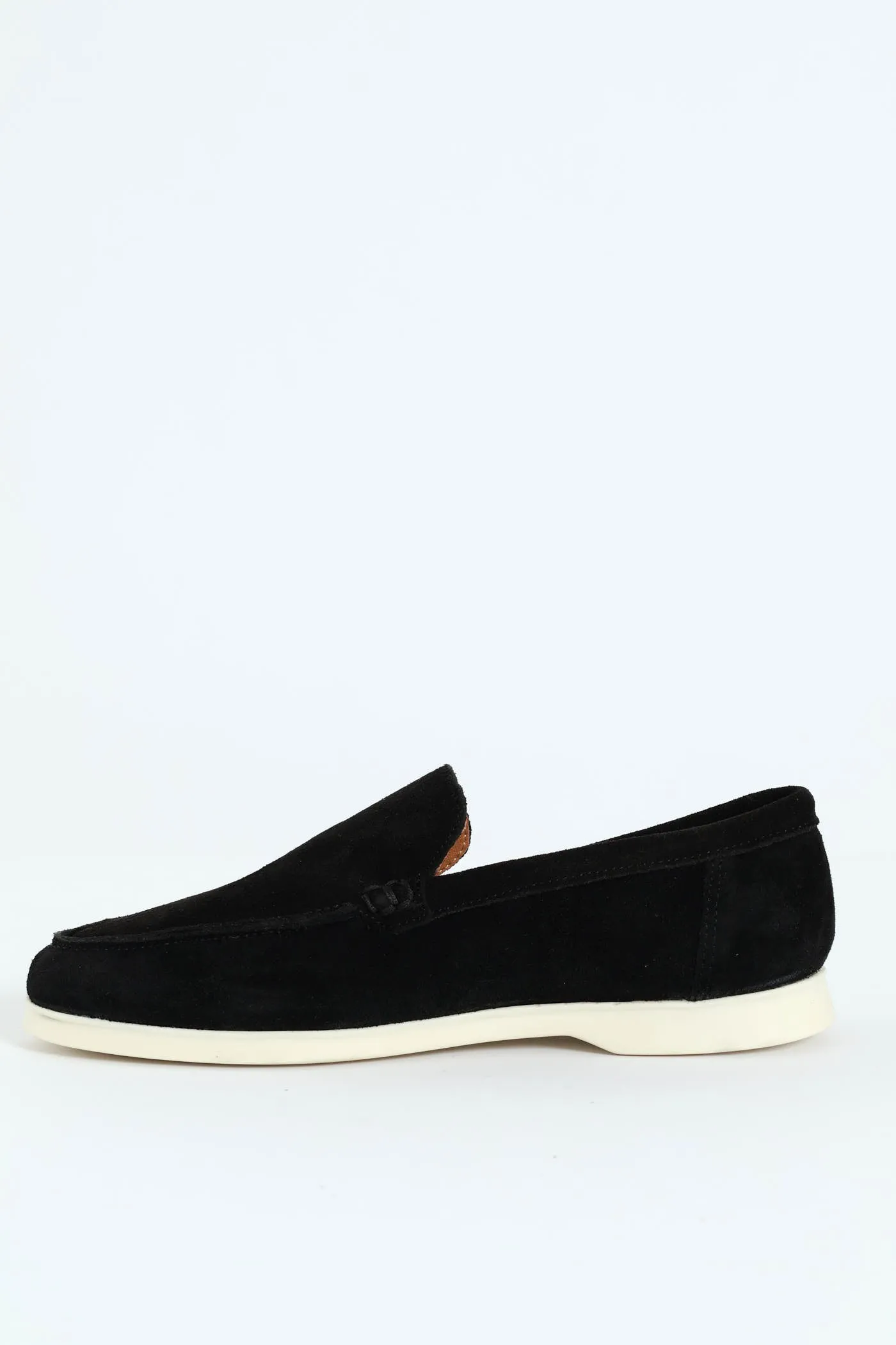 Suede Slip On Loafer - Black sold by Edgars product image thumbnail 2
