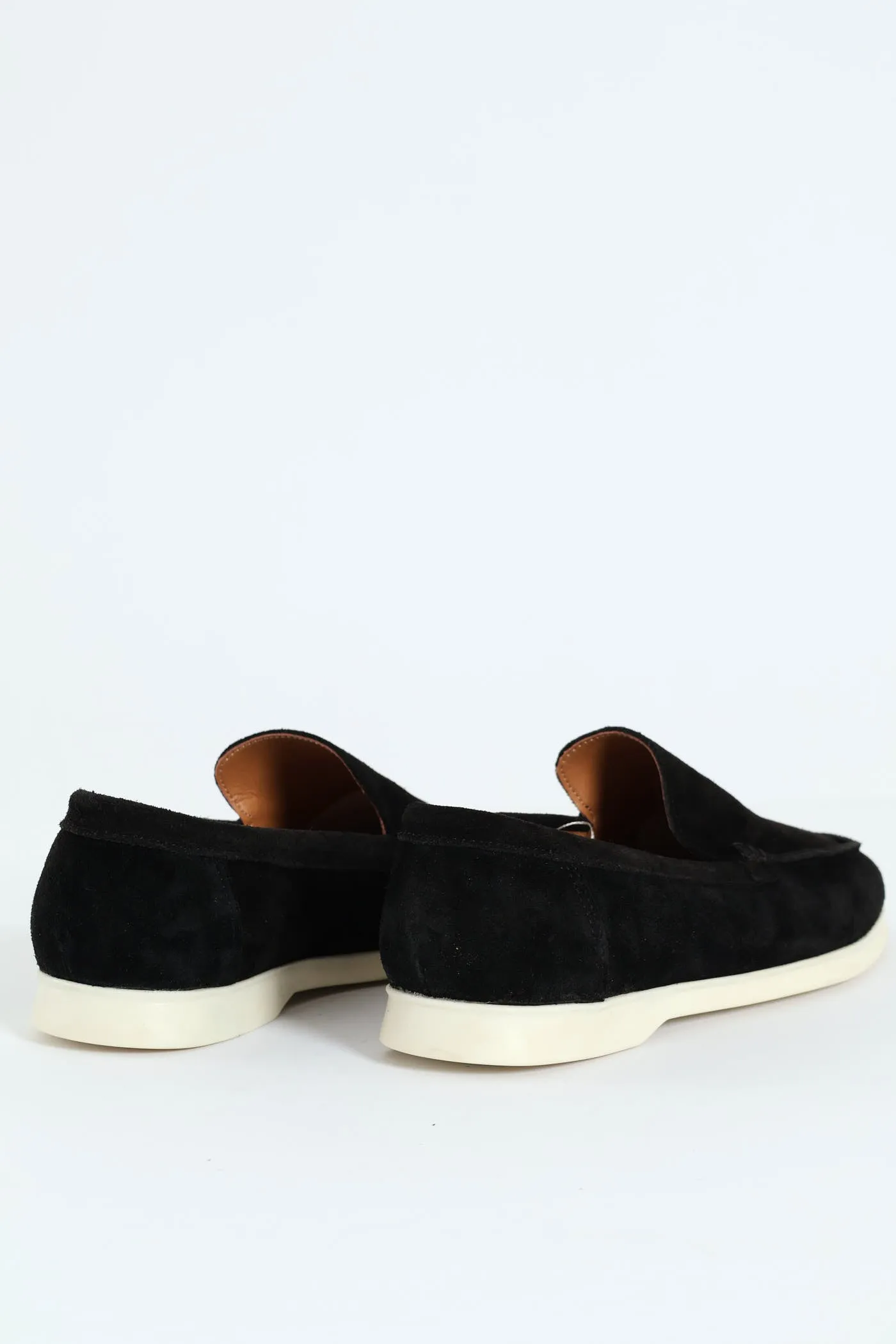 Suede Slip On Loafer - Black sold by Edgars product image thumbnail 3