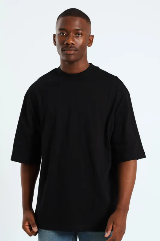 Box Fit Tee - Black sold by Edgars