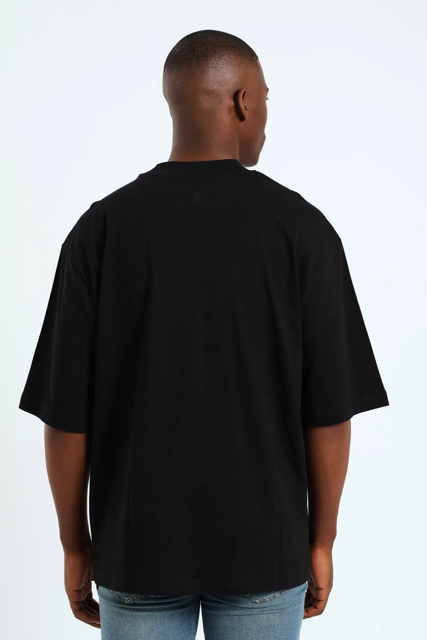 Box Fit Tee - Black sold by Edgars product image thumbnail 3
