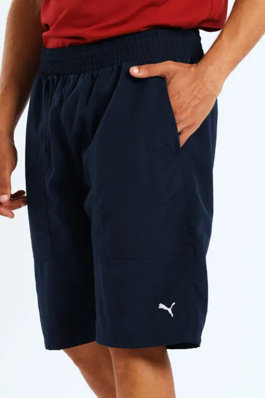 Woven Pocket Shorts - Dark Navy sold by Edgars