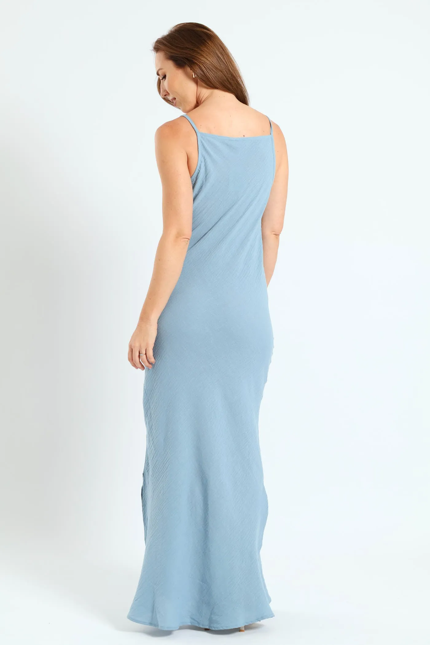 Strappy Midaxi Slip Dress - Light Blue sold by Edgars product image thumbnail 4