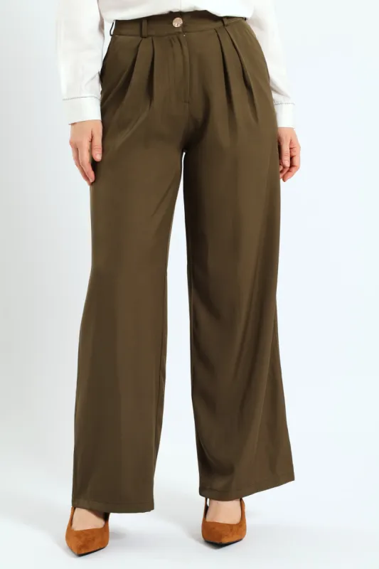 Paddle Wideleg Pant - Fatigue sold by Edgars