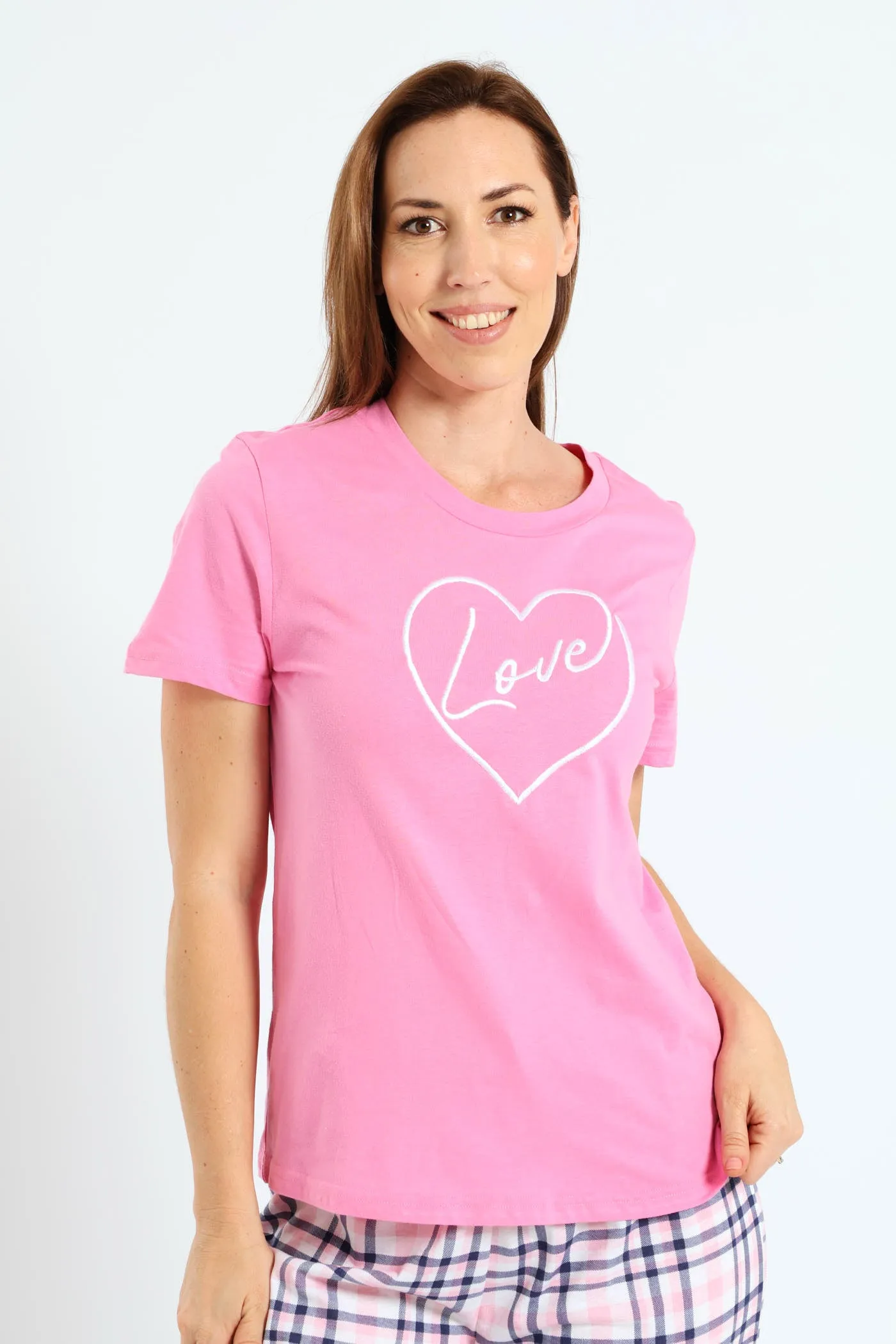 Love Knit Tee - Pink sold by Edgars