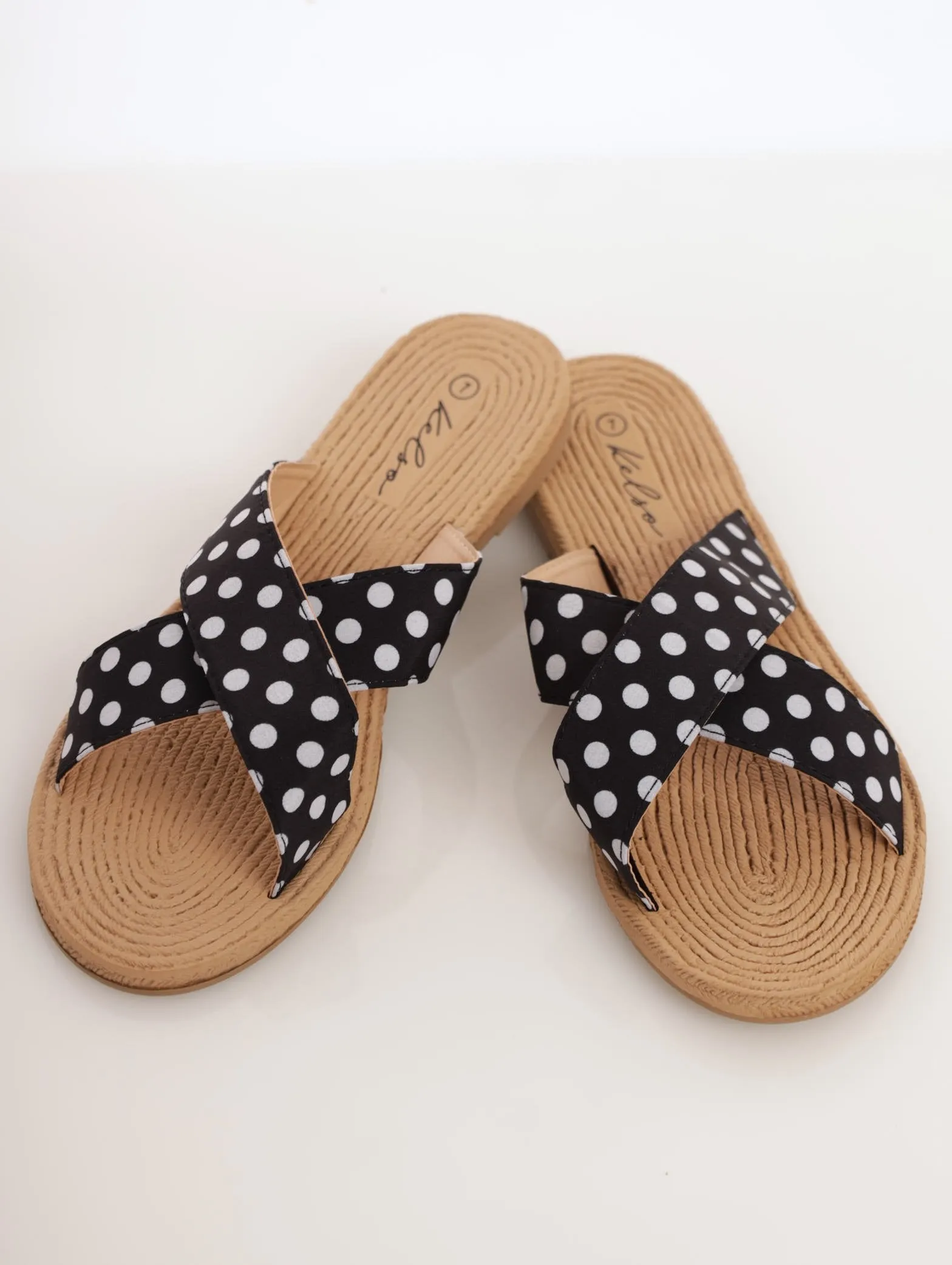 Ladies Cross-Over Moulded Mule Sandal sold by Edgars