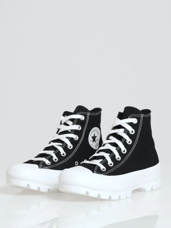 Chuck Taylor All Star Lugged Canvas Sneaker - Black sold by Edgars