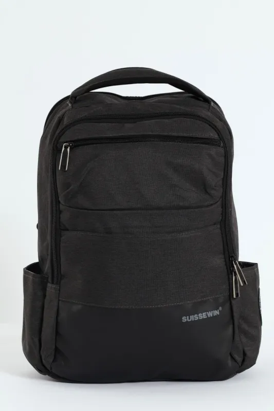 Badge Backpack - Black sold by Edgars