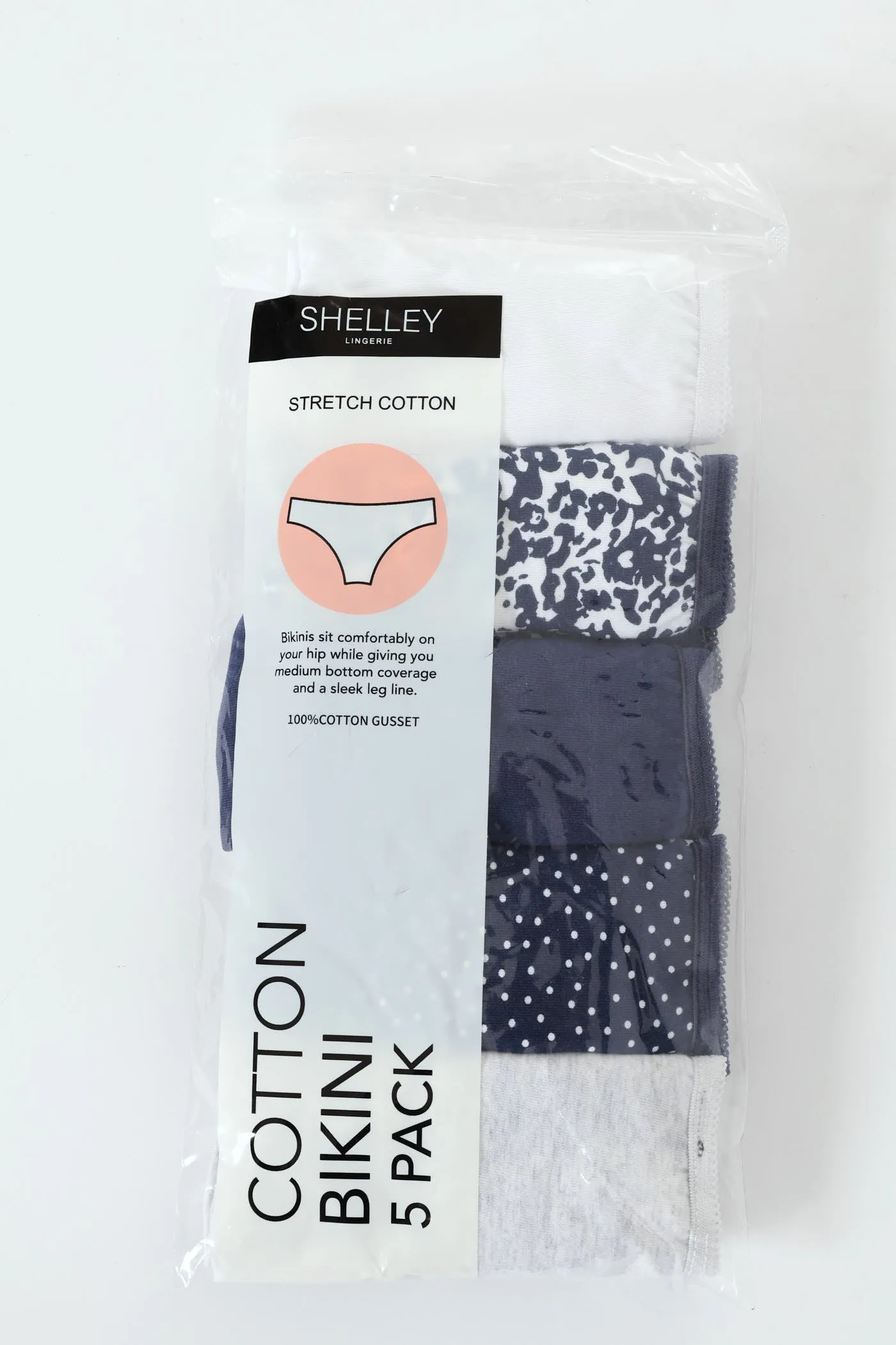 5 Pack Cotton Stretch Bikini Panties sold by Edgars product image thumbnail 2