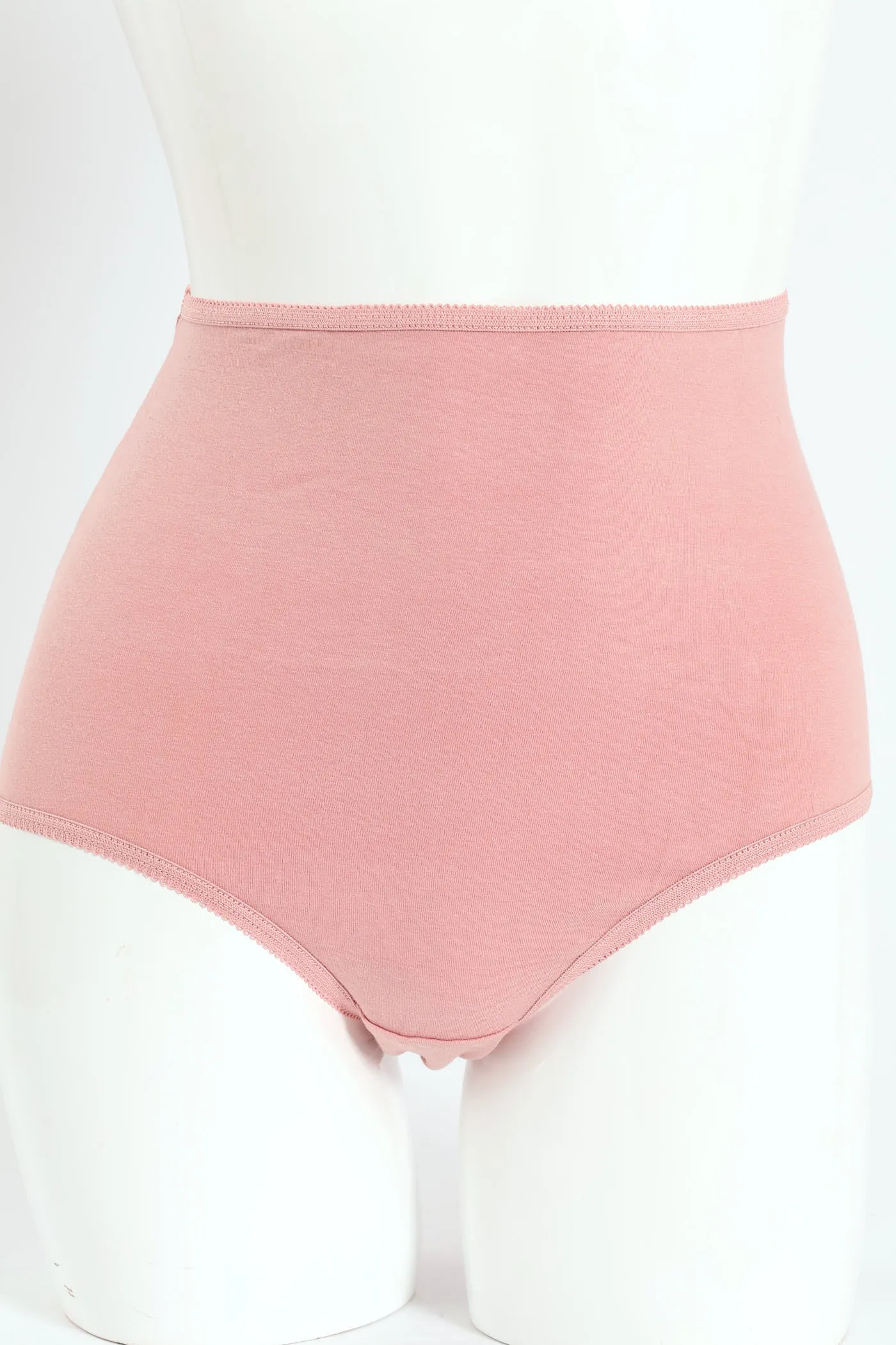 3 Pack Cotton Stretch Brief Panties - Spot/Pink/Grey Melange sold by Edgars