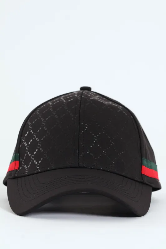Monogram Cap - Black sold by Edgars 