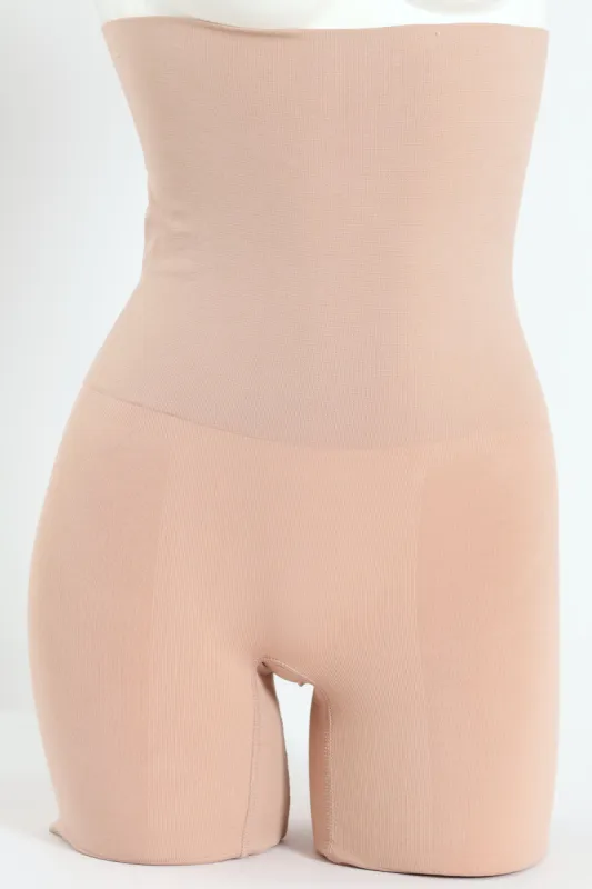 Seamless Long Leg Shaper - Beige sold by Edgars