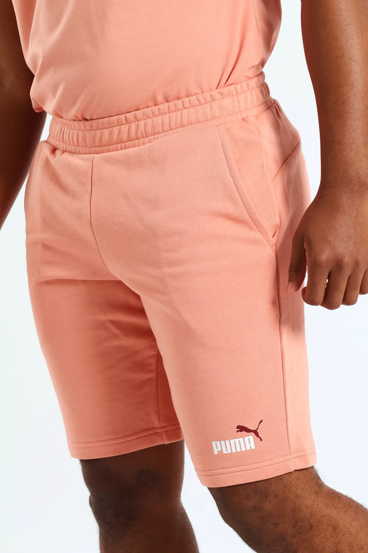 Essentials Plus 2 Tone Shorts - Peach sold by Edgars