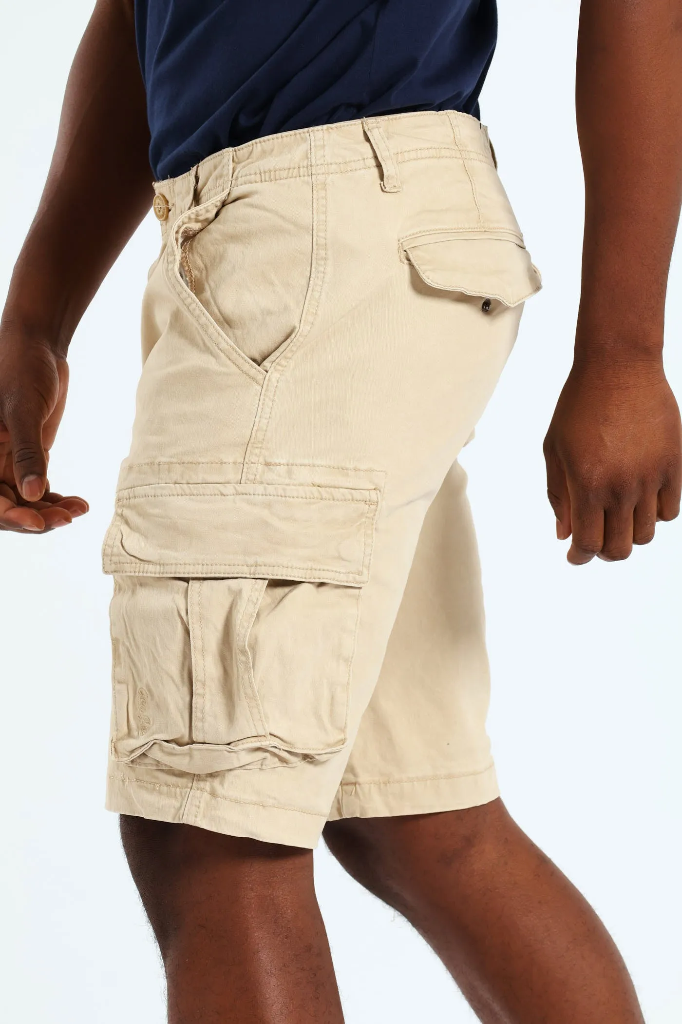 Overdye Cargo Shorts - Sand sold by Edgars product image thumbnail 2