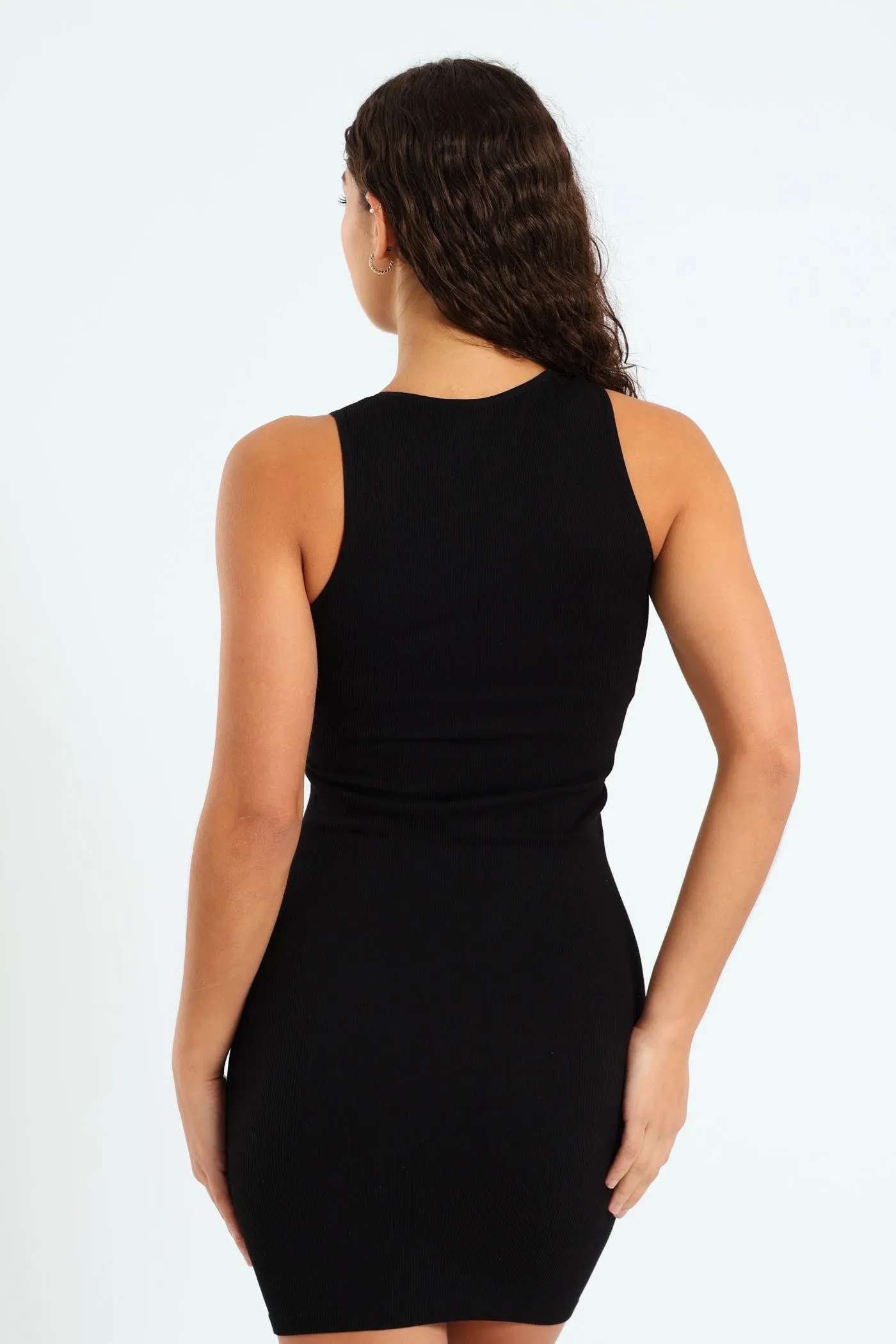 Seamless Racer Dress - Black sold by Edgars product image thumbnail 3