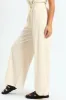 Linen Relaxed Pants - Beige sold by Edgars