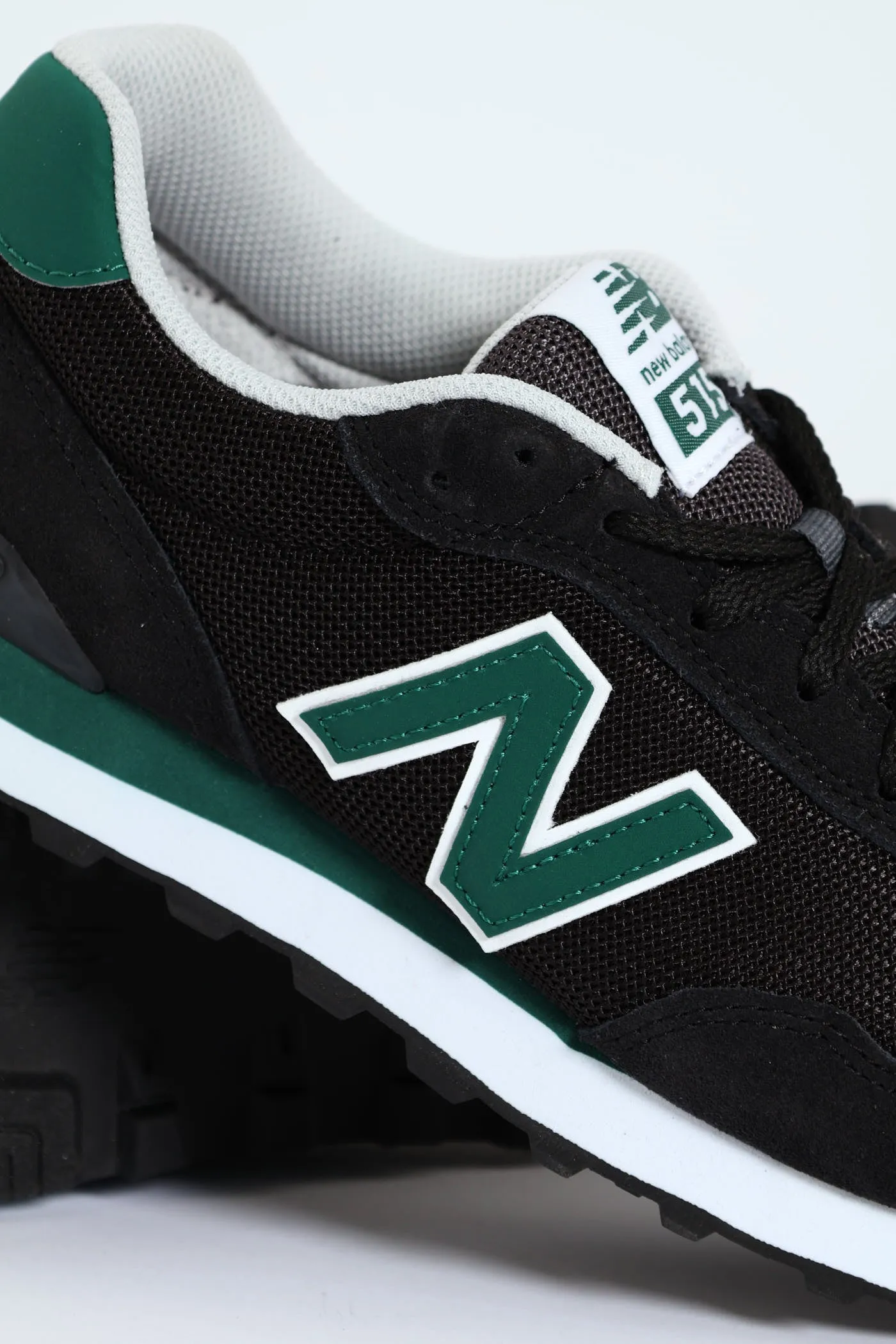 515 V3 Panelled Cleated Sole Lace Up Sneaker - Black sold by Edgars product image thumbnail 5